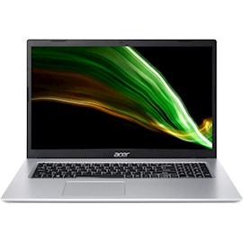 ნოუთბუქი Acer NX.ADDER.027 Aspire 3, 15.6", i3-1115G4, 8GB, 256GB SSD, Integrated, Pure Silver